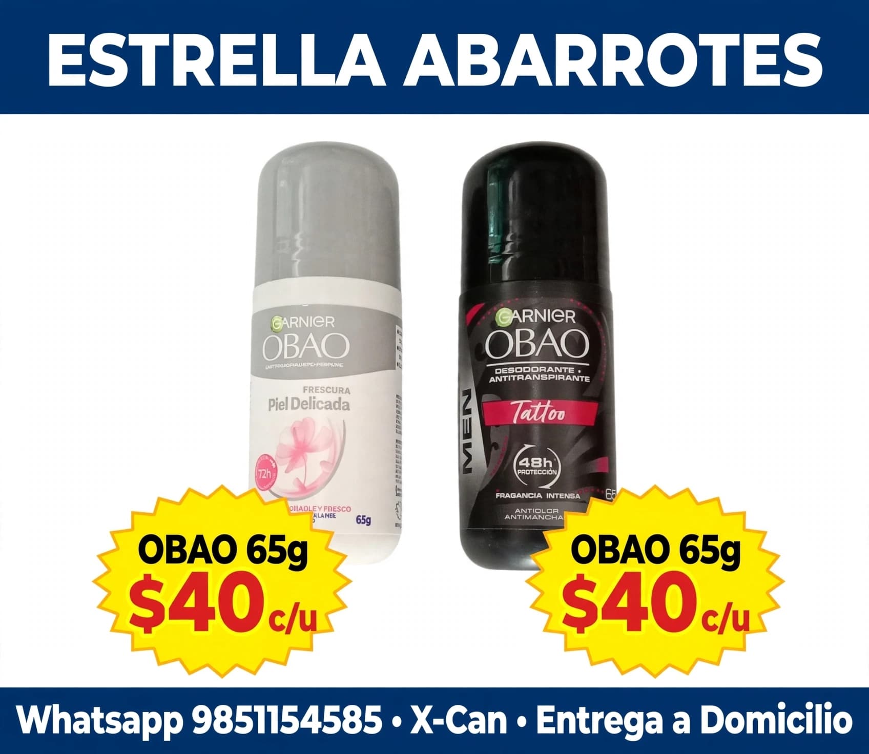 Desodorantes