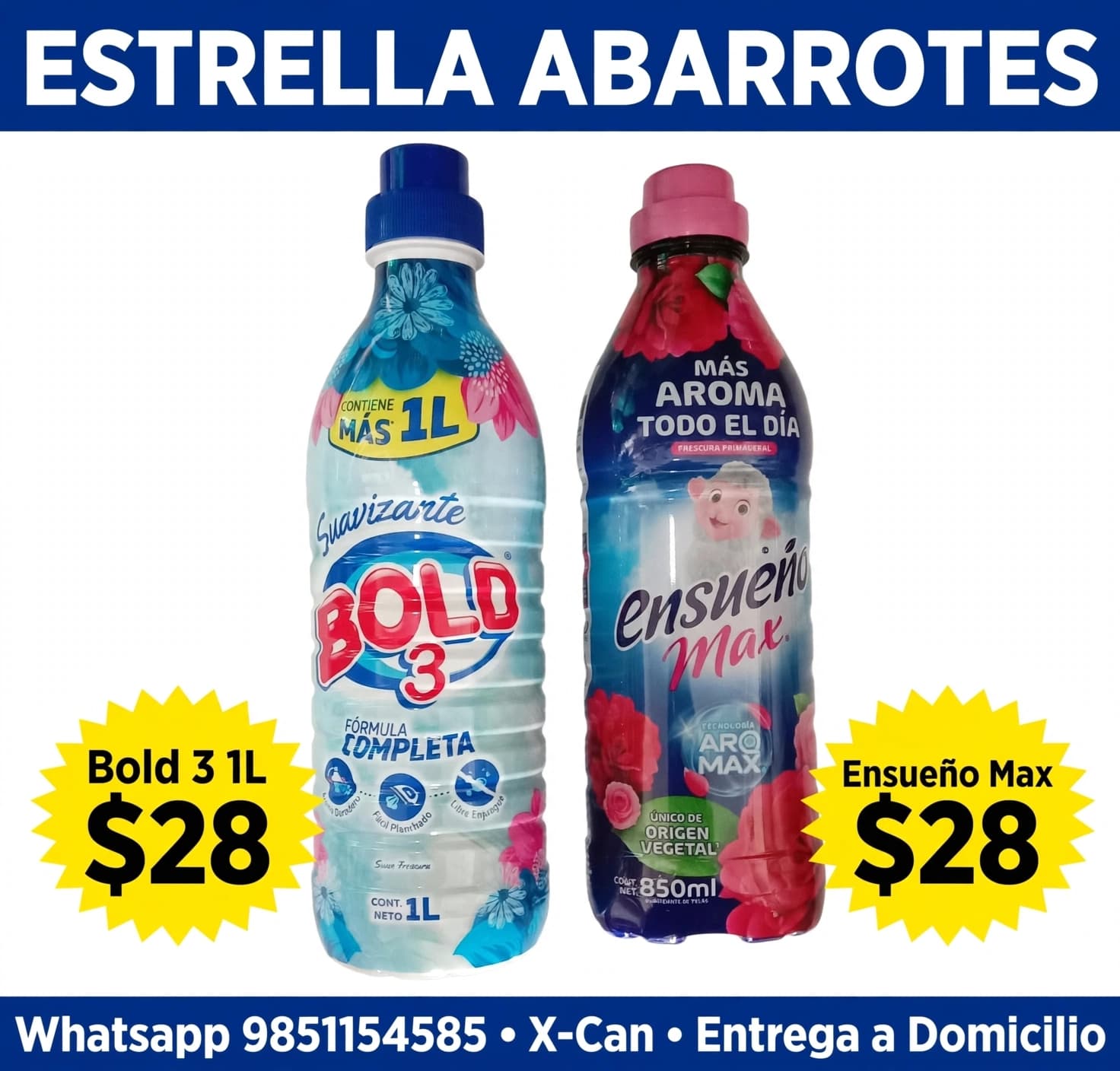 Suavizantes de tela
